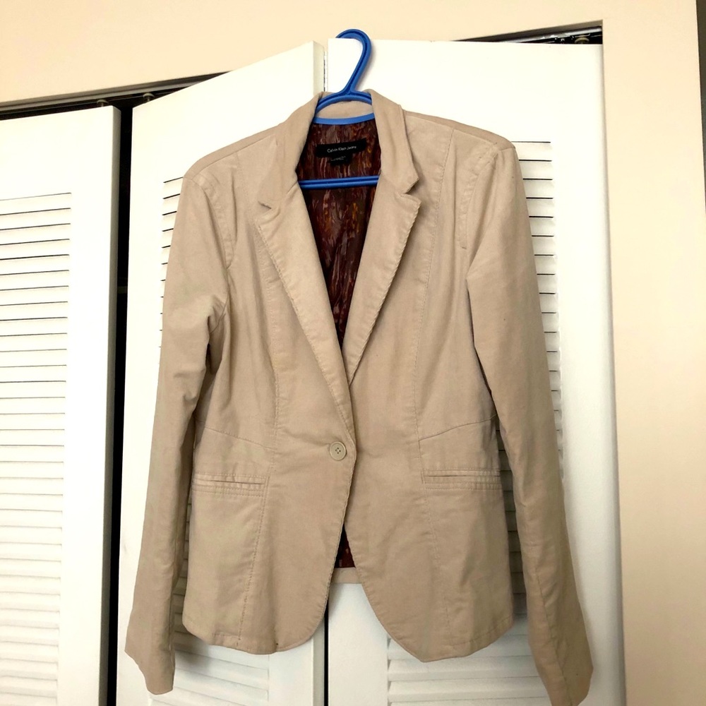 Calvin Klein corduroy blazer